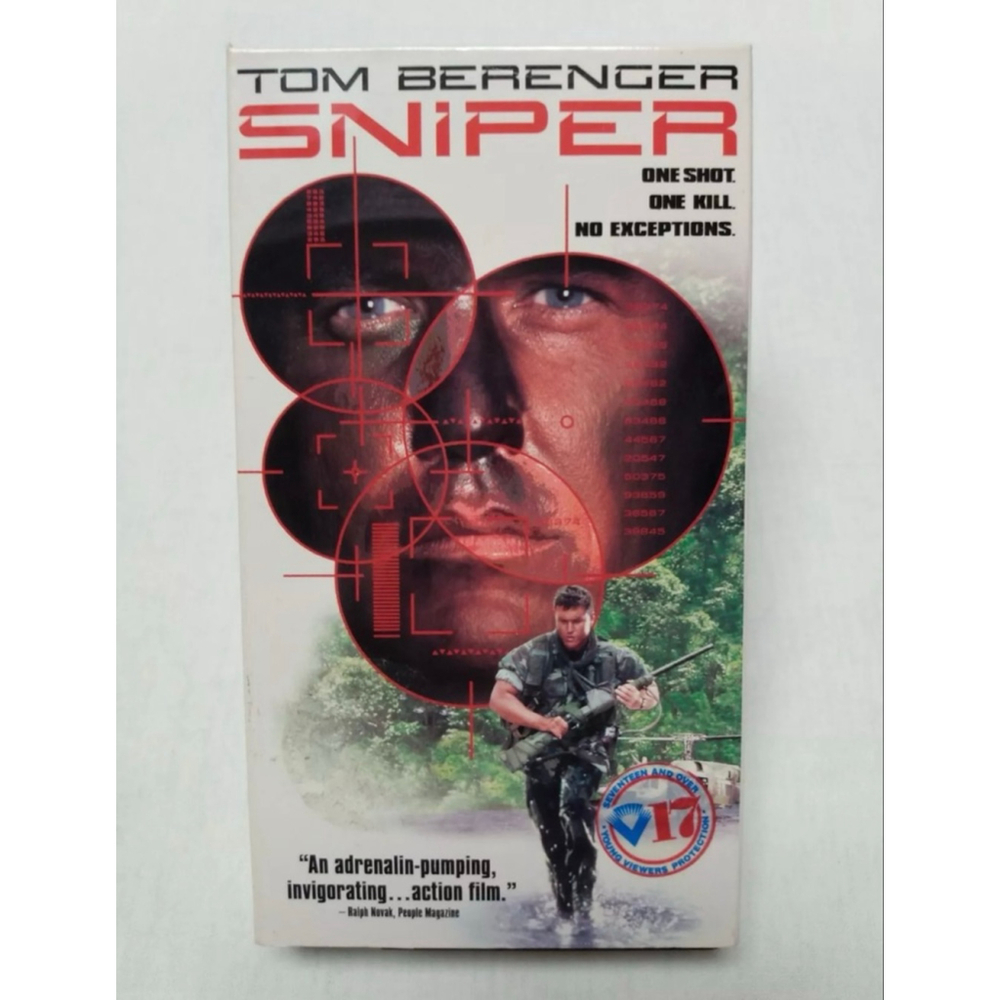 Sniper VHS Tape - Columbia Tristar Home Video - Movie